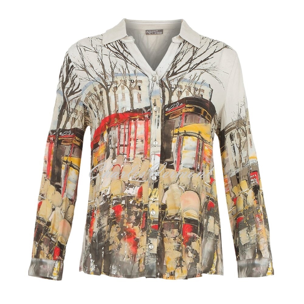 DOLCEZZA SIMPLY ART PARISIAN REFLECTION STYLE 74644 BLOUSE
